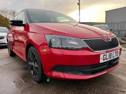 Red Used 2018 Skoda Fabia Colour Edition Hatchback | £5,200 (Fair price)