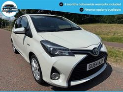 White Used 2014 Toyota Yaris Hatchback | £9,990
