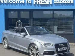 Silver Used 2015 Audi A3 Cabriolet S-Line Cabriolet | £11,190 (Fair price)