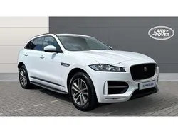 White Used 2020 Jaguar F-Pace R-Sport SUV | £27,095 (Expensive)