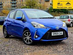 Blue Used 2020 Toyota Yaris Hybrid Hatchback | £12,488 (Super price)
