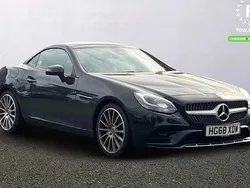 Black Used 2018 Mercedes SLC180 AMG line Cabriolet | £17,499