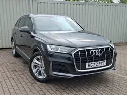 Black Used 2022 Audi Q7 S-Line SUV | £40,498 (Fair price)