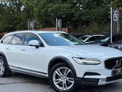White Used 2017 Volvo V90 CC Pro Estate | £14,995