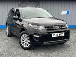 Black Used 2016 Land Rover Discovery Sport SE SUV | £11,988 (Good price)