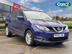 Blue Used 2015 Nissan Qashqai Acenta Premium SUV | £7,380 (Good price)