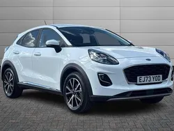 White Used 2023 Ford Puma Titanium Hatchback | £16,450 (Good price)