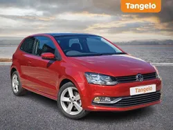 Red Used 2014 VW Polo SEL Hatchback | £12,395 (Expensive)