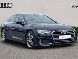 Firmament blue, metallic Used 2019 Audi A6 S-Line Sedan | £18,657 (Fair price)
