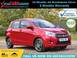 Red Used 2015 Suzuki Celerio SZ4 Hatchback | £6,900 (Good price)