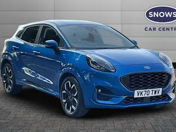 Blue Used 2020 Ford Puma Gen-E ST-Line X | £13,449 (Fair price)