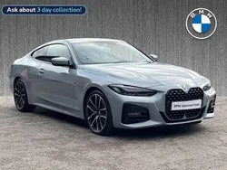Grey Used 2022 BMW 420 M Sport Coupe | £29,599 (Fair price)