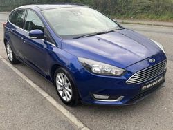 Blue Used 2016 Ford Focus Titanium Hatchback | £7,495 (Fair price)