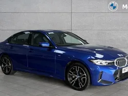 Blue Used 2023 BMW 330e M Sport Sedan | £27,514 (Good price)