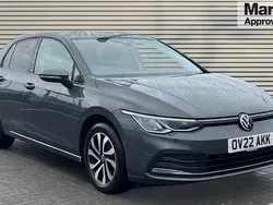 Dolphin grey metallic Used 2022 VW Golf VIII Active Hatchback | £18,490 (Fair price)