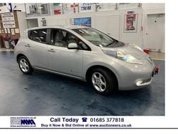 Silver Used 2012 Nissan Leaf Hatchback | £2,970 (Fair price)