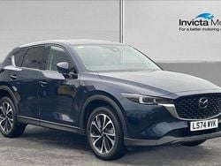 Blue Used 2024 Mazda CX-5 Exclusive-Line SUV | £25,321 (Fair price)