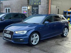 Blue Used 2014 Audi A3 S-Line Hatchback | £5,995 (Expensive)