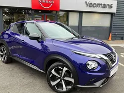 Blue Used 2021 Nissan Juke Tekna SUV | £15,290 (Fair price)