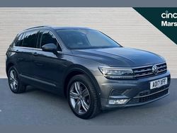 Indium grey metallic Used 2017 VW Tiguan SEL SUV | £16,896 (Fair price)