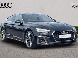 Black Used 2022 Audi A5 Sportback S-Line Hatchback | £24,658 (Fair price)