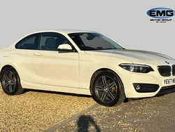 White Used 2017 BMW 218 Sport Line Coupe | £10,790 (Fair price)