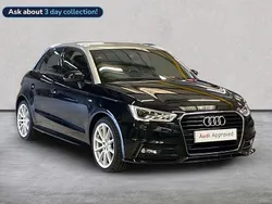 Black Used 2017 Audi A1 S-Line Hatchback | £14,266 (A bit pricey)