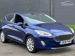 Blue Used 2018 Ford Fiesta Titanium Hatchback | £8,999 (Good price)