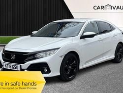 White Used 2018 Honda Civic SR Hatchback | £9,994 (Good price)