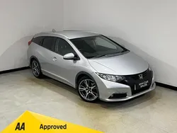 Silver Used 2014 Honda Civic SR Estate | £7,850 (Fair price)