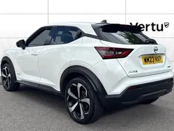 White Used 2023 Nissan Juke Tekna SUV | £18,557 (Fair price)