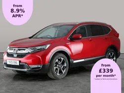 Red Used 2019 Honda CR-V Hybrid SUV | £20,703 (Fair price)
