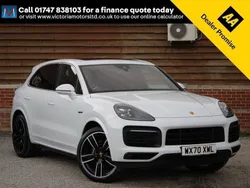 White Used 2020 Porsche Cayenne SUV | £49,995 (Good price)