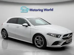 White Used 2019 Mercedes A200 AMG line Hatchback | £16,800 (Fair price)