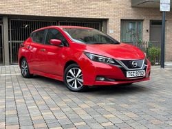Red Used 2021 Nissan Leaf Acenta Hatchback | £8,295 (Good price)