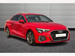 Tango red Used 2022 Audi A3 S-Line Sedan | £22,990 (Good price)