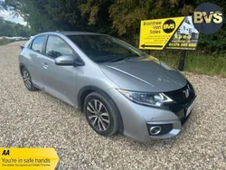 Silver Used 2016 Honda Civic SE Plus Hatchback | £6,350 (Super price)
