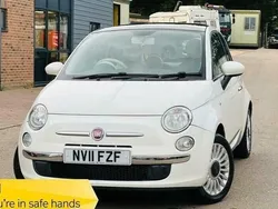 White Used 2011 Fiat 500 Lounge Hatchback | £2,495 (Good price)