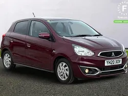 Mauve/purple Used 2020 Mitsubishi Mirage Hatchback | £8,399 (Good price)