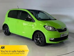 Green Used 2018 Skoda Citigo Colour Edition Hatchback | £8,580 (A bit pricey)