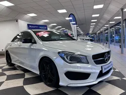 White Used 2015 Mercedes CLA220 AMG Sedan | £9,995 (Fair price)