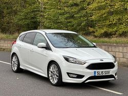 White Used 2015 Ford Focus Zetec Hatchback | £4,290 (A bit pricey)