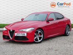 Red Used 2017 Alfa Romeo Giulia Edizione Speciale Sedan | £14,990 (Fair price)