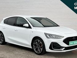 White Used 2022 Ford Focus ST-Line Hatchback | £17,295 (A bit pricey)
