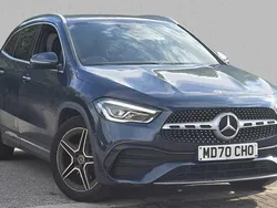 Blue Used 2021 Mercedes GLA200 AMG Line Premium SUV | £24,310 (Fair price)
