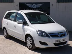 White Used 2013 Vauxhall Zafira MPV | £2,999 (Fair price)
