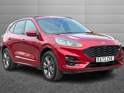 Lucid red Used 2023 Ford Kuga ST-Line SUV | £23,999 (Fair price)