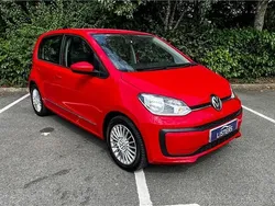 Solid tornado red Used 2017 VW up! move up! Hatchback | £6,950 (Fair price)