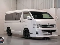 White Used 2011 Toyota HiAce MPV | £21,985 (A bit pricey)