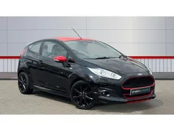 Black Used 2017 Ford Fiesta ST-Line Hatchback | £7,630 (Fair price)